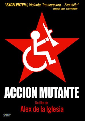 Acci&oacute;n mutante - Argentinian Movie Cover (thumbnail)