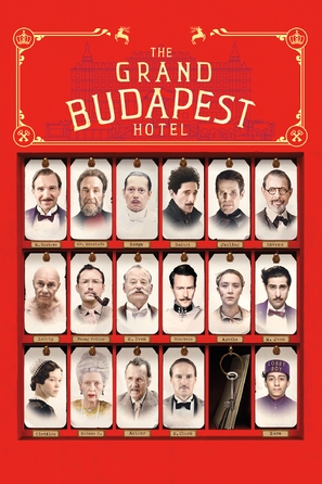 The Grand Budapest Hotel - DVD movie cover (thumbnail)