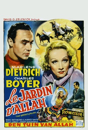 The Garden of Allah - Belgian Movie Poster (thumbnail)