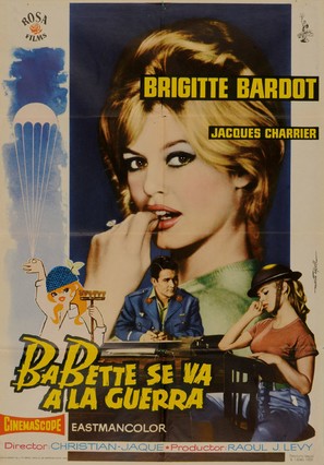 Babette s&#039;en va-t-en guerre - Spanish Movie Poster (thumbnail)
