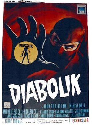 Diabolik - Italian Movie Poster (thumbnail)