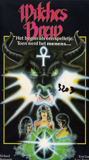 Witches&#039; Brew - Dutch VHS movie cover (thumbnail)