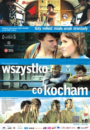 Wszystko, co kocham - Polish Theatrical movie poster (thumbnail)