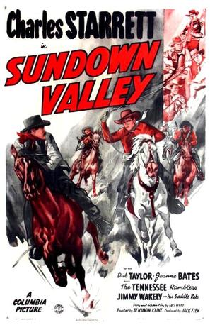 Sundown Valley - Movie Poster (thumbnail)