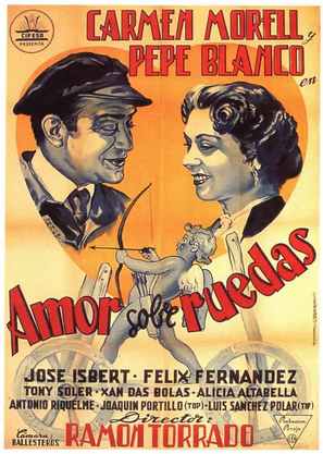 Amor sobre ruedas - Spanish Movie Poster (thumbnail)