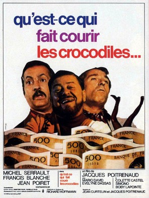 Qu&#039;est-ce qui fait courir les crocodiles? - French Movie Poster (thumbnail)