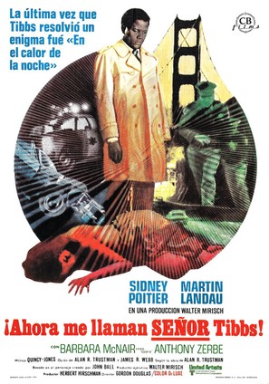 They Call Me MISTER Tibbs! - Spanish Movie Poster (thumbnail)