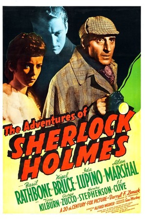 The Adventures of Sherlock Holmes - Movie Poster (thumbnail)