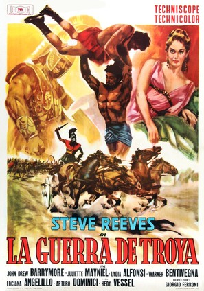 La guerra di Troia - Spanish Movie Poster (thumbnail)