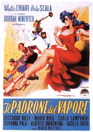 Il padrone del vapore - Italian Movie Poster (thumbnail)