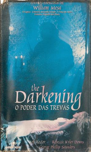 The Darkening - Brazilian VHS movie cover (thumbnail)