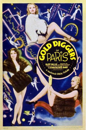 Gold Diggers in Paris - Theatrical movie poster (thumbnail)