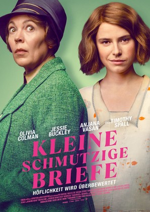 Wicked Little Letters - German Movie Poster (thumbnail)