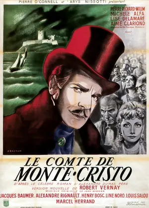 Le Comte De Monte Cristo 1ere Epoque Edmond Dantes 1943 Movie Posters Le Comte De Monte Cristo 1ere Epoque Edmond Dantes 1943 Movie Posters