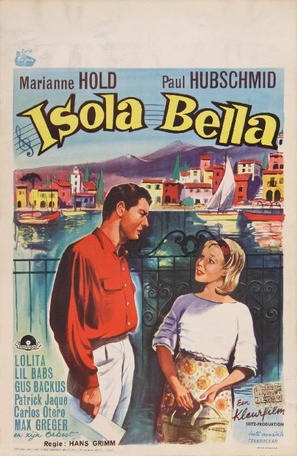 Isola Bella - Belgian Movie Poster (thumbnail)