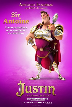 Justin and the Knights of Valour - Spanish Movie Poster (thumbnail)