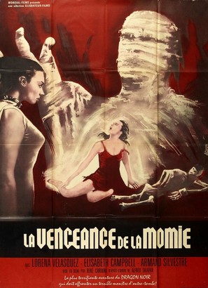 Las luchadoras contra la momia - French Movie Poster (thumbnail)