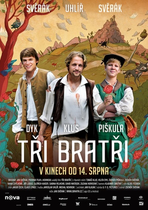 Tri bratri - Czech Movie Poster (thumbnail)