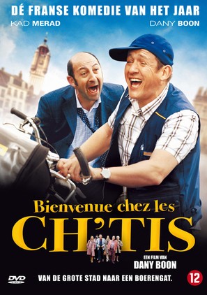 Bienvenue chez les Ch&#039;tis - Dutch DVD movie cover (thumbnail)