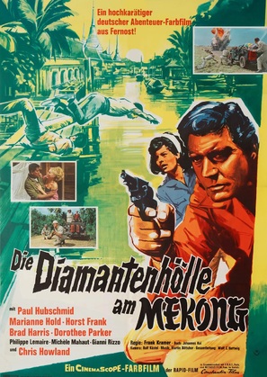 Die Diamantenh&ouml;lle am Mekong - German Movie Poster (thumbnail)