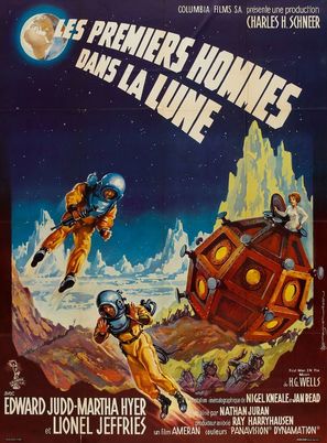 First Men in the Moon - French Movie Poster (thumbnail)