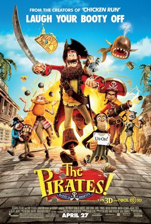 The Pirates! Band of Misfits - Movie Poster (thumbnail)