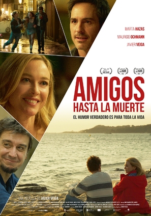 Amigos hasta la muerte - Spanish Movie Poster (thumbnail)