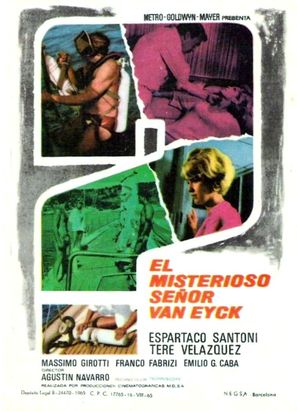 El misterioso se&ntilde;or Van Eyck - Spanish Movie Poster (thumbnail)