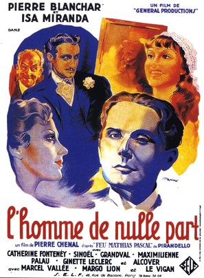 L&#039;homme de nulle part - French Movie Poster (thumbnail)