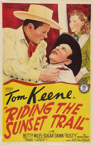 Riding the Sunset Trail - Movie Poster (thumbnail)