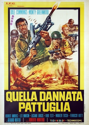 Quella dannata pattuglia - Italian Movie Poster (thumbnail)