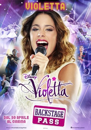 Violetta: La emoci&oacute;n del concierto - Italian Movie Poster (thumbnail)