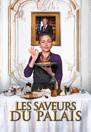 Les saveurs du Palais - French DVD movie cover (thumbnail)