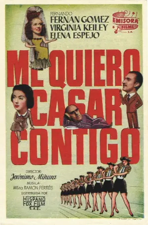 Me quiero casar contigo - Spanish Movie Poster (thumbnail)