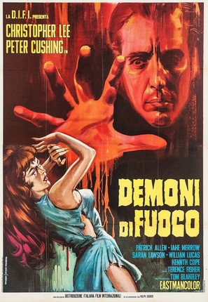Night of the Big Heat - Italian Movie Poster (thumbnail)