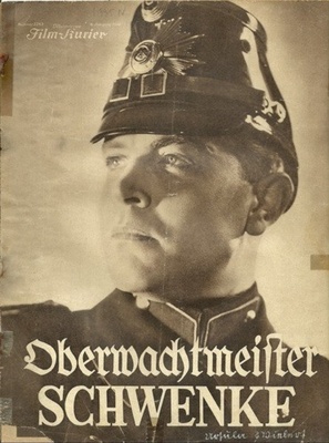 Oberwachtmeister Schwenke - German poster (thumbnail)
