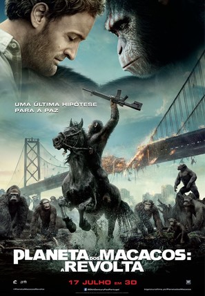 Dawn of the Planet of the Apes - Portuguese Movie Poster (thumbnail)