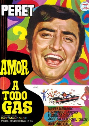 Amor a todo gas - Spanish Movie Poster (thumbnail)