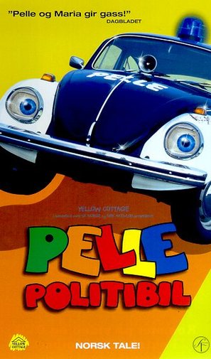 Pelle politibil - Norwegian VHS movie cover (thumbnail)