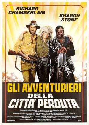 Allan Quatermain and the Lost City of Gold - Italian Movie Poster (thumbnail)