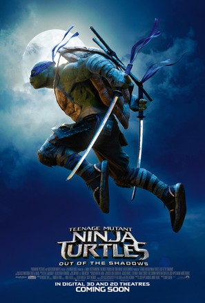 Teenage Mutant Ninja Turtles: Out of the Shadows - Movie Poster (thumbnail)