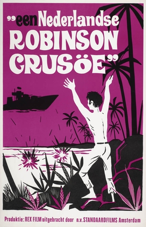 Nederlandse Robinson Crusoe, Een - Dutch Movie Poster (thumbnail)