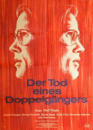 Der Tod eines Doppelg&auml;ngers - German Movie Poster (thumbnail)