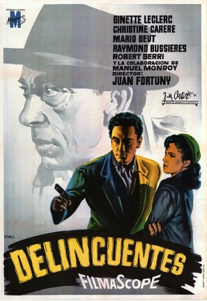 Delincuentes - Spanish Movie Poster (thumbnail)