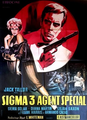 Agente Sigma 3 - Missione Goldwather - French Movie Poster (thumbnail)