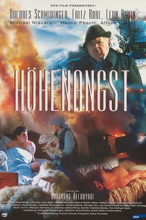 H&ouml;henangst - German Movie Poster (thumbnail)
