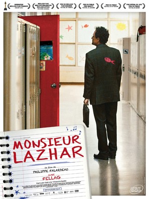 Monsieur Lazhar - French Movie Poster (thumbnail)