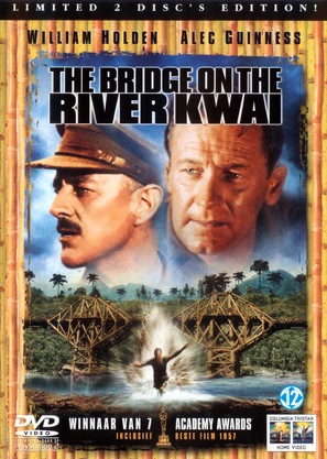 The Bridge on the River Kwai - Dutch DVD movie cover (thumbnail)