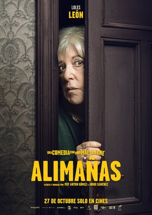 Alima&ntilde;as - Spanish Movie Poster (thumbnail)