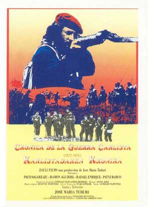 Cr&oacute;nica de la guerra carlista - Spanish Movie Poster (thumbnail)